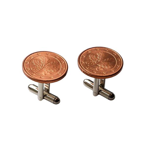Germany Euro Coin Cufflinks - Picture 2 of 4